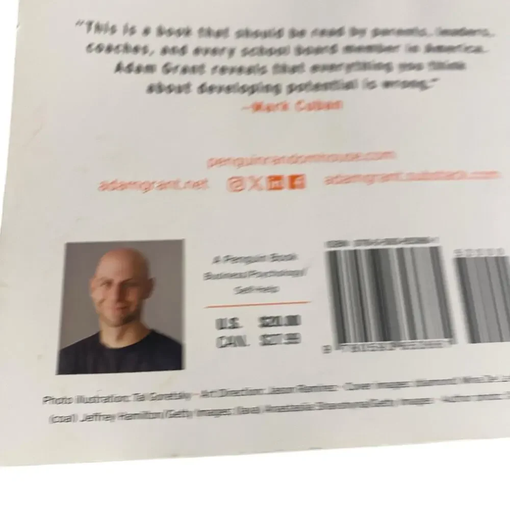 Hidden Potential: The Science of Achieving Greater Things Book 978-0593-65366-1